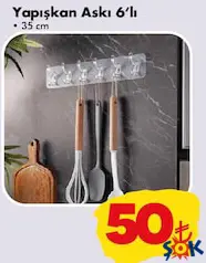 YAPIŞKAN ASKI 6'LI fiyat ve kampanya bilgisi